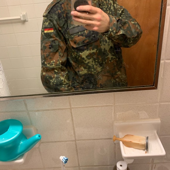 Sacred Geometry Reflective Millitary Jacket - Picture 3 of 7